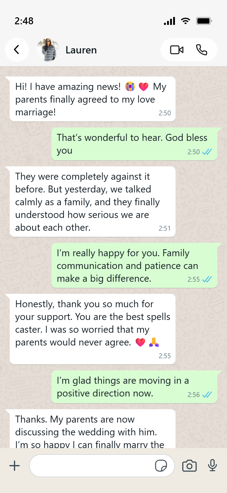 Happy clients review 5